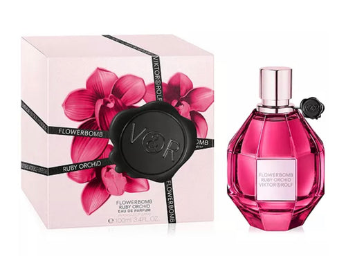 Viktor & Rolf Flowerbomb Ruby Orchid Eau de Parfum, 3.4 oz.