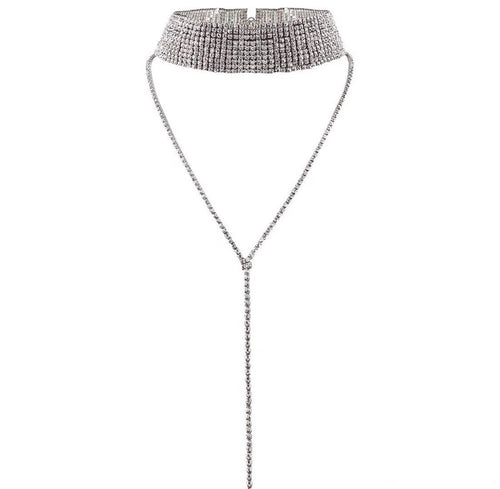 Ice Me Out Choker - silver